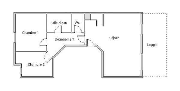 Appartement à vendre 3 pièces 62,4 m² Mauguio