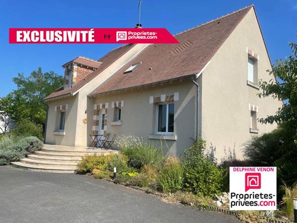 Exclusivité - Maison 5 chambres proche des écoles et des commerces sur un terrain de 1700 m² environ à Châteauneuf Sur Loire