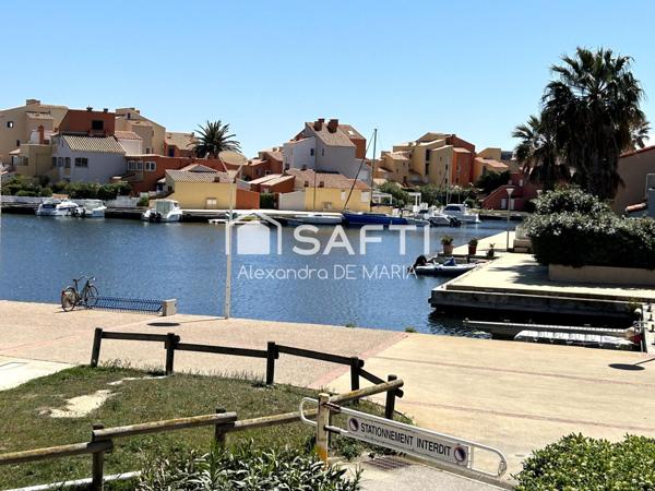 T2 rénové avec loggia et vue marina