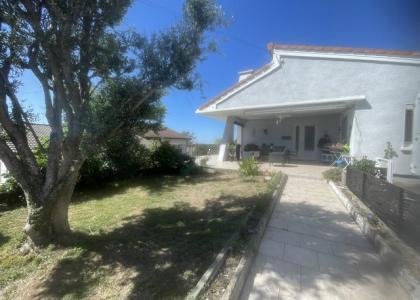 Maison - Proximite oloron-sainte-marie - Réf.:205288 SUR LES COTEAUX - 10 MN D'OLORON -VILLA DE CONCEPTION PLAIN-PIED AVEC GARAGE EN SOUS-SOL - T B E D'ENTRETIEN - ELECTRICITE AUX NORMES-
