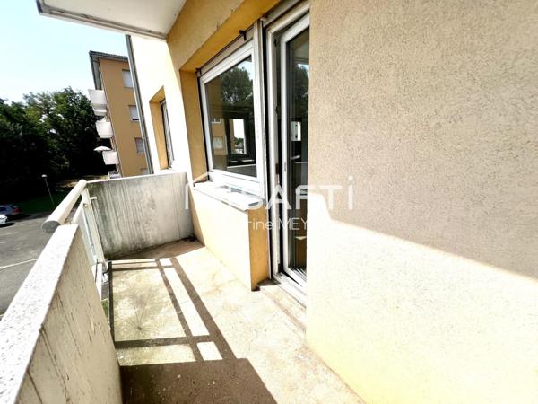 F1 32 m² lumineux avec balcon et cave