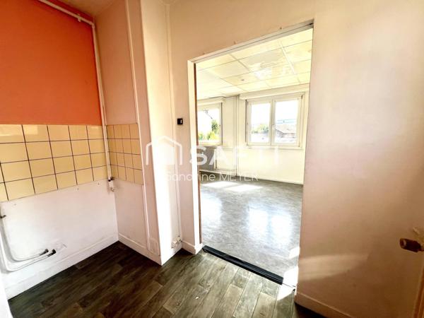 F1 32 m² lumineux avec balcon et cave