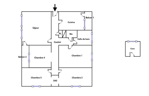 Découvrez cet appartement de 80 m² Loi Carrez situé à Albertville.