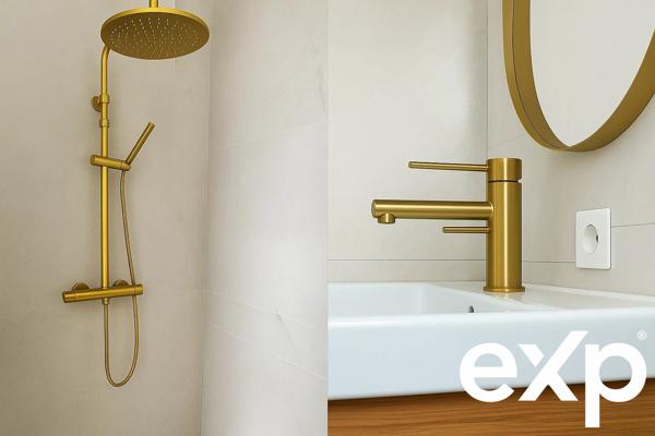 Maison contemporaine de plain-pied - piscine à 2 tours de roues de l'océan