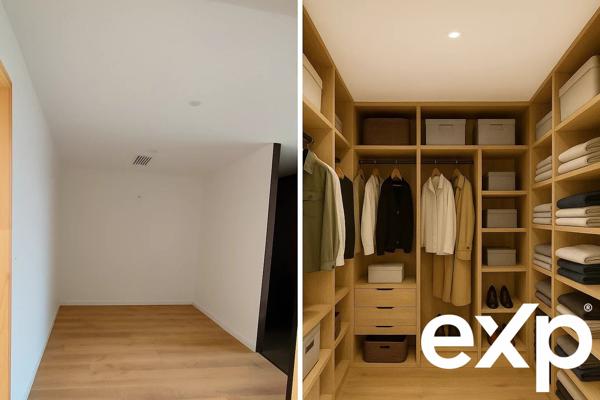 Maison contemporaine de plain-pied - piscine à 2 tours de roues de l'océan