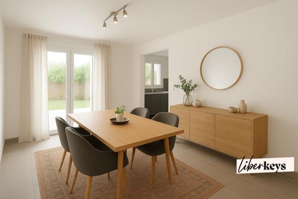 Maison atypique familiale avec terrasse, jardin et balcon