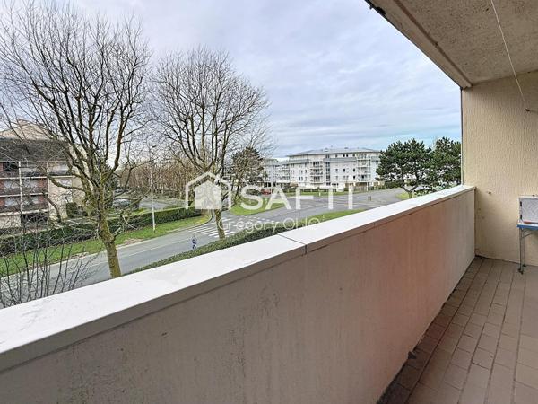 À 800 mètres de la mer, appartement 2 pièces + place de parking