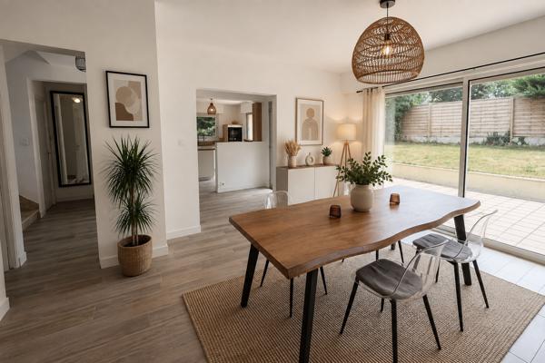 A 8 minutes de Quimper jolie maison rénovée 5 chambres, 128 m² + 90 m² de sous-sol