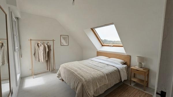 A 8 minutes de Quimper jolie maison rénovée 5 chambres, 128 m² + 90 m² de sous-sol