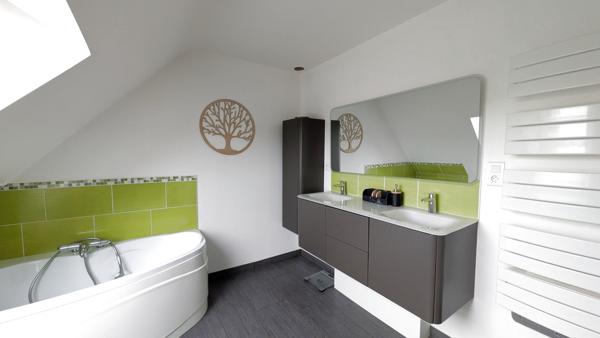 A 8 minutes de Quimper jolie maison rénovée 5 chambres, 128 m² + 90 m² de sous-sol