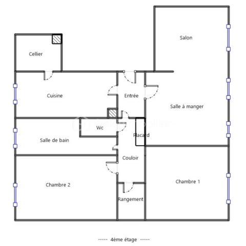 Appartement de 72,58 m²