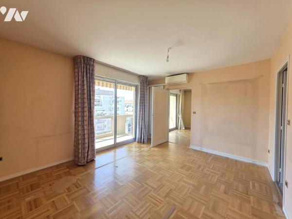 Appartement de type 3 avec balcon + cave + garage