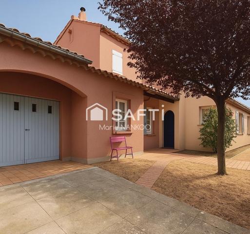 Maison de prestige 164 m²  – Jardin piscinable – Prestations haut de gamme – Classe énergétique B