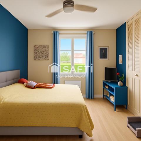 Maison de prestige 164 m²  – Jardin piscinable – Prestations haut de gamme – Classe énergétique B