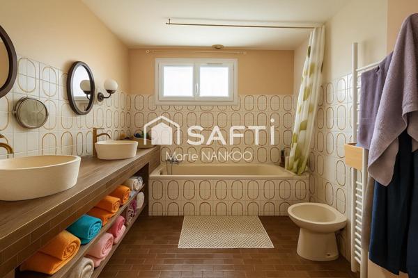 Maison de prestige 164 m²  – Jardin piscinable – Prestations haut de gamme – Classe énergétique B