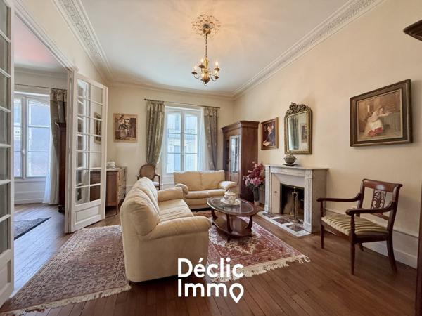 Vente appartement haussmannien Poitiers, 162m² 5 pièces 313 000€ Vienne