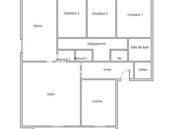 À vendre Appartement 5 pièces 110.06 m² - Saint-étienne 42100