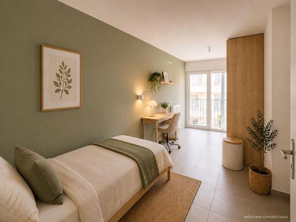 Marseille 13002 Euroméditerranée - Appartement T3 - 73 m² avec terrasse et box