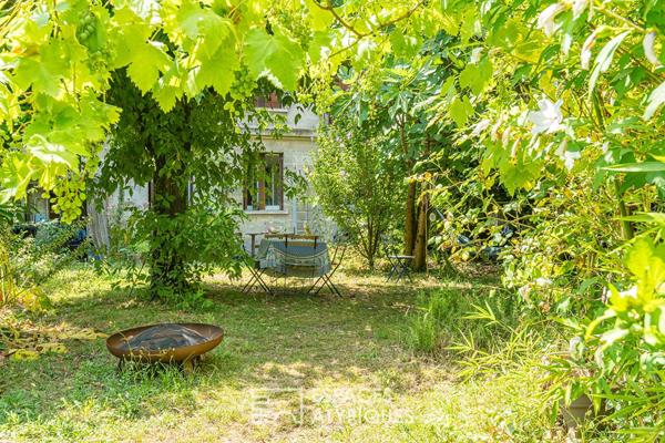 L’appartement avec jardin aux Chartrons