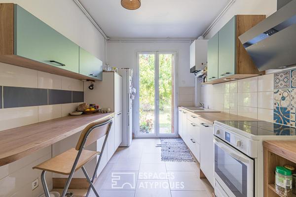 L’appartement avec jardin aux Chartrons