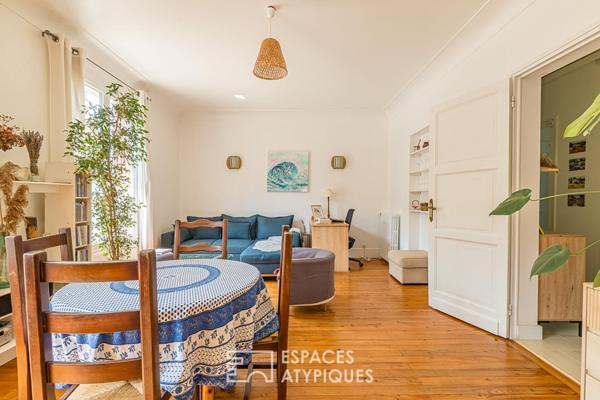 L’appartement avec jardin aux Chartrons