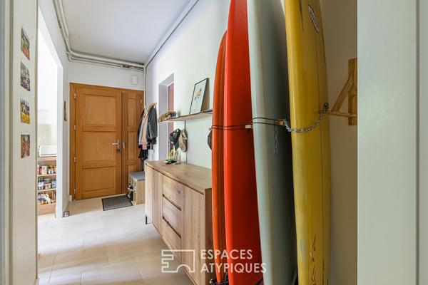 L’appartement avec jardin aux Chartrons