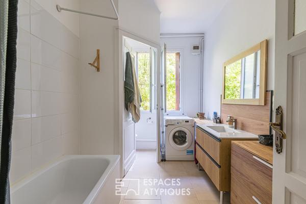 L’appartement avec jardin aux Chartrons