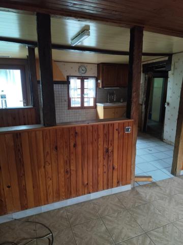 Maison + Grange + terrain constructible