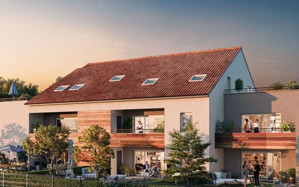 Appartement à vendre    3 pièces • 66,59 m2 Norroy-le-Veneur