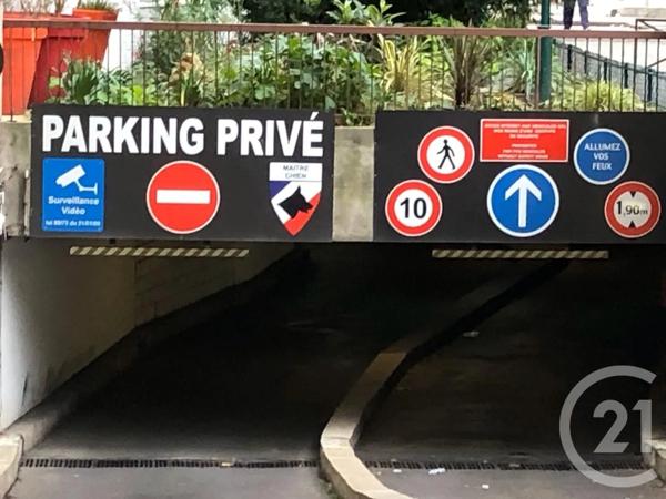 Parking à vendre  17,48 m 2   PARIS  - 75019