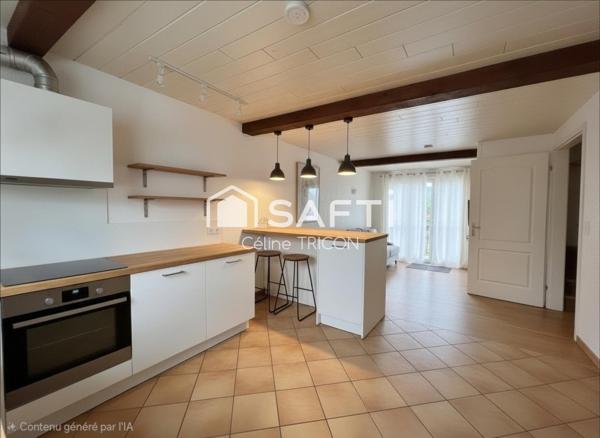Maison 125 m² 4 ch jardin sud proche gare