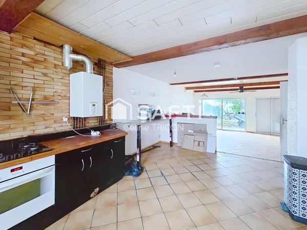 Maison 125 m² 4 ch jardin sud proche gare