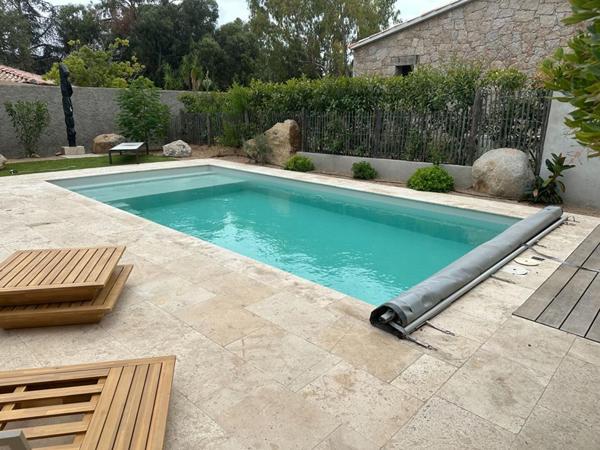 Maison type T3  en pierres sèches avec piscine - Ste Lucie de Porto Vecchio 2A - CORSE DU SUD - FRANCE