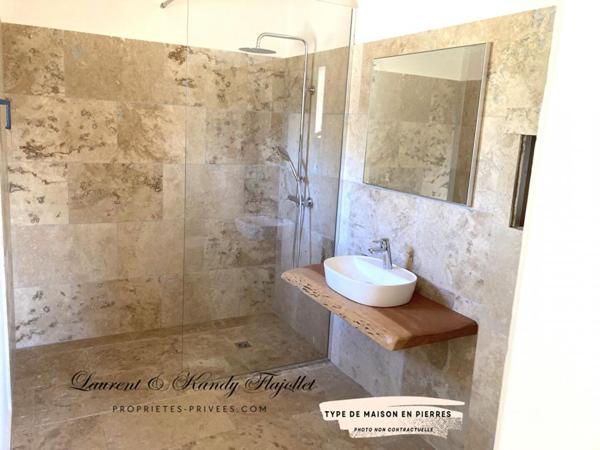 Maison type T3  en pierres sèches avec piscine - Ste Lucie de Porto Vecchio 2A - CORSE DU SUD - FRANCE