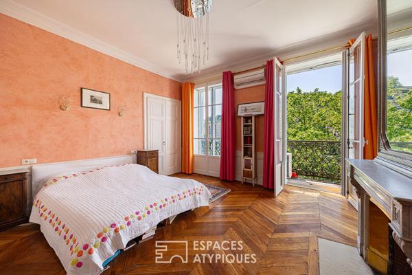 Appartement familiale sur le quai Tilsitt entre ciel et Saône