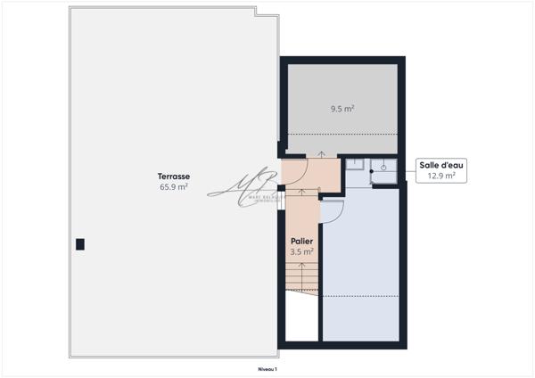 La Garde (83130) LA GARDE T3 Duplex Vue Mer Roof Top de 66 m² !