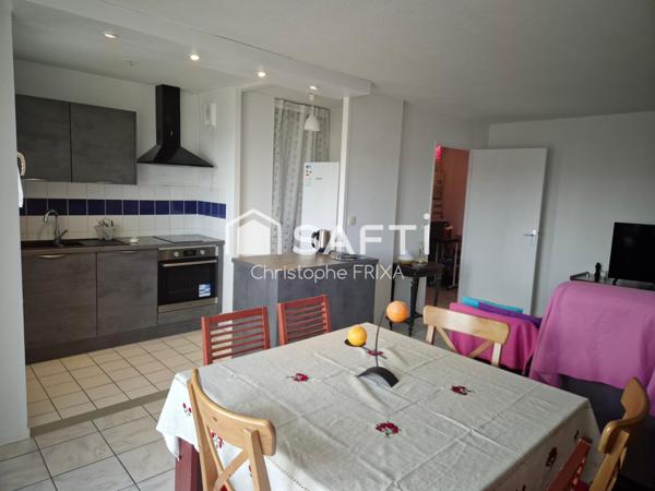 T2 de 48m², avec balcon et parking, au jardin des plantes