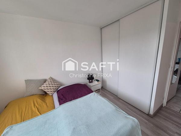 T2 de 48m², avec balcon et parking, au jardin des plantes