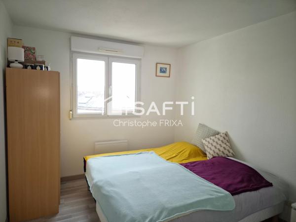 T2 de 48m², avec balcon et parking, au jardin des plantes