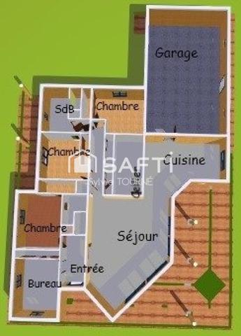 MAISON BIOCLIMATIQUE 2009  AVEC PARC ARBORE - DPE A -