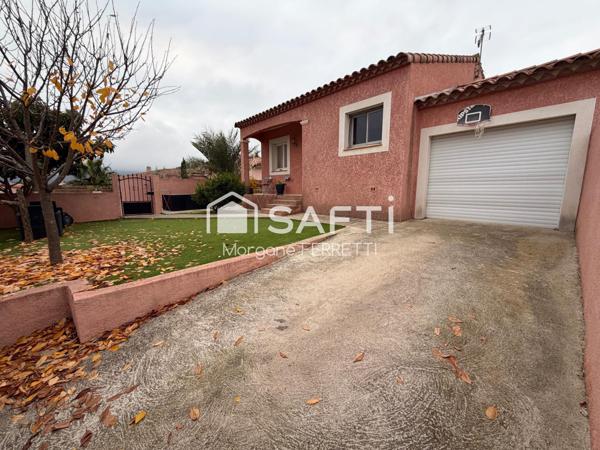 MAISON 90M² AVEC PATIO ET GARAGE SUR TERRAIN DE 310M²