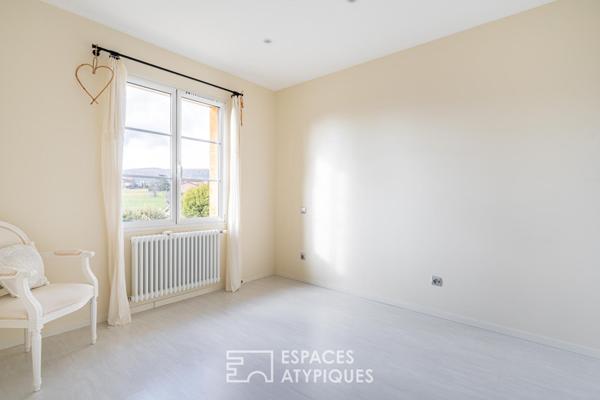 Villa avec vue exceptionnelle sur Cogny