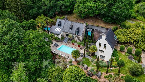 Propriété de caractère avec piscine sur 1 hectare aux portes de Saint-Brieuc