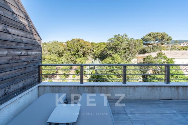 Appartement T2 avec vue sur le maquis corse, à deux pas des plages