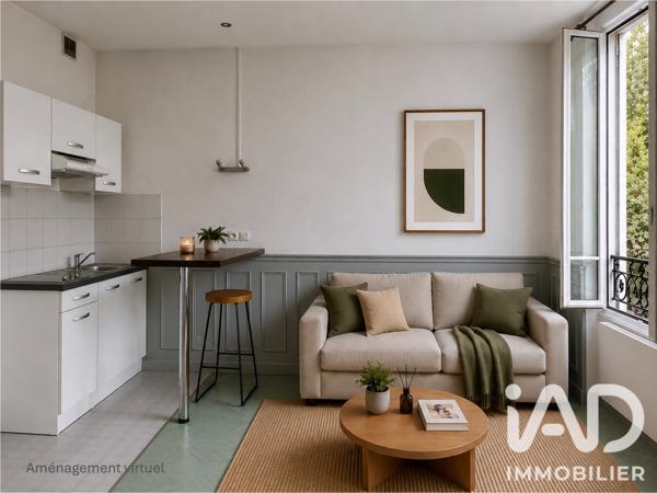 Appartement à vendre 2 pièces 28,33 m² Bois-Colombes