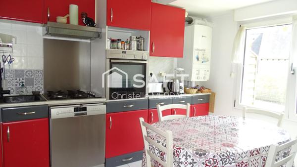 Maison mitoyenne atypique de 154m²