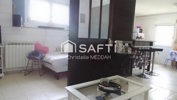 Maison mitoyenne atypique de 154m²