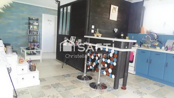 Maison mitoyenne atypique de 154m²