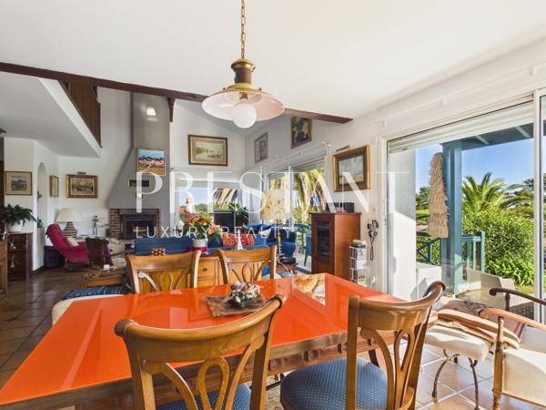 vue océan et montagnes – piscine et terrain 1 200 m², SAINT JEAN DE LUZ
