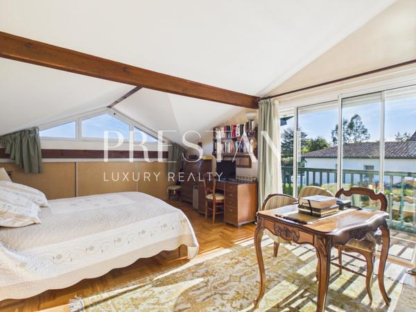 vue océan et montagnes – piscine et terrain 1 200 m², SAINT JEAN DE LUZ